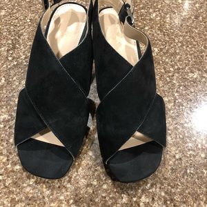 Aldo Cadriela Black Sandal size 7.5